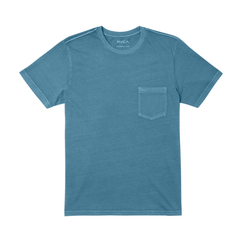 RVCA PTC 2 Pigment Tee-Deep Ocean