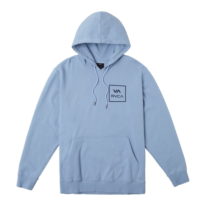 RVCA VA All The Way 2 Hooded Sweatshirt-Ash Blue
