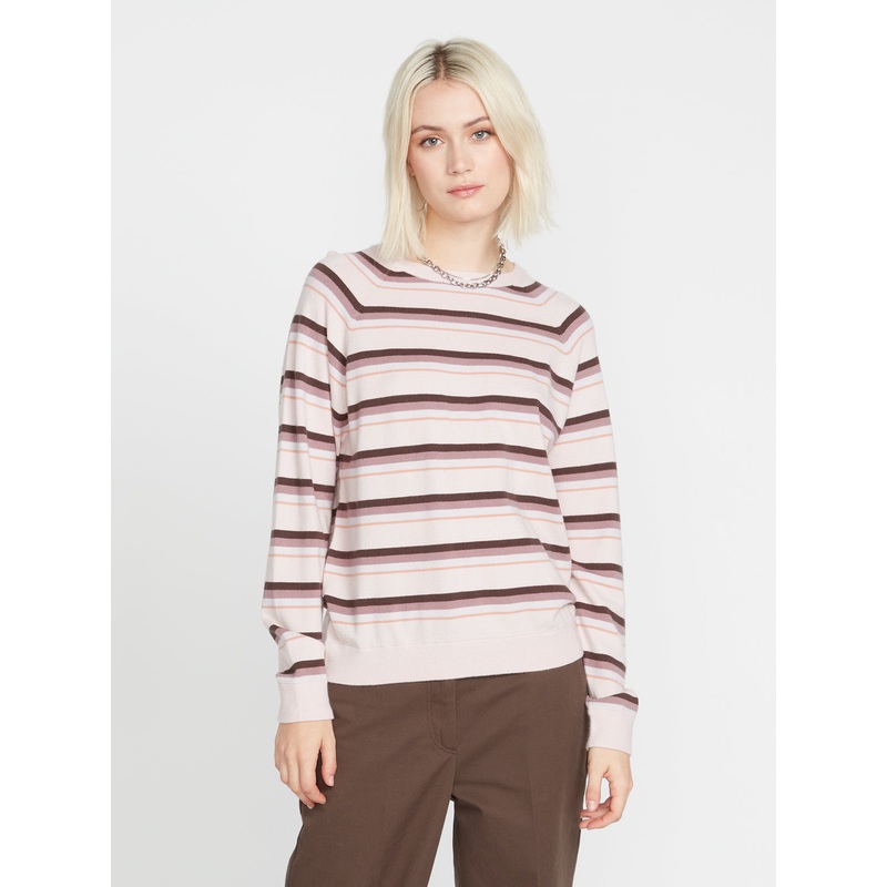 Volcom Over N Out Sweater-Ash