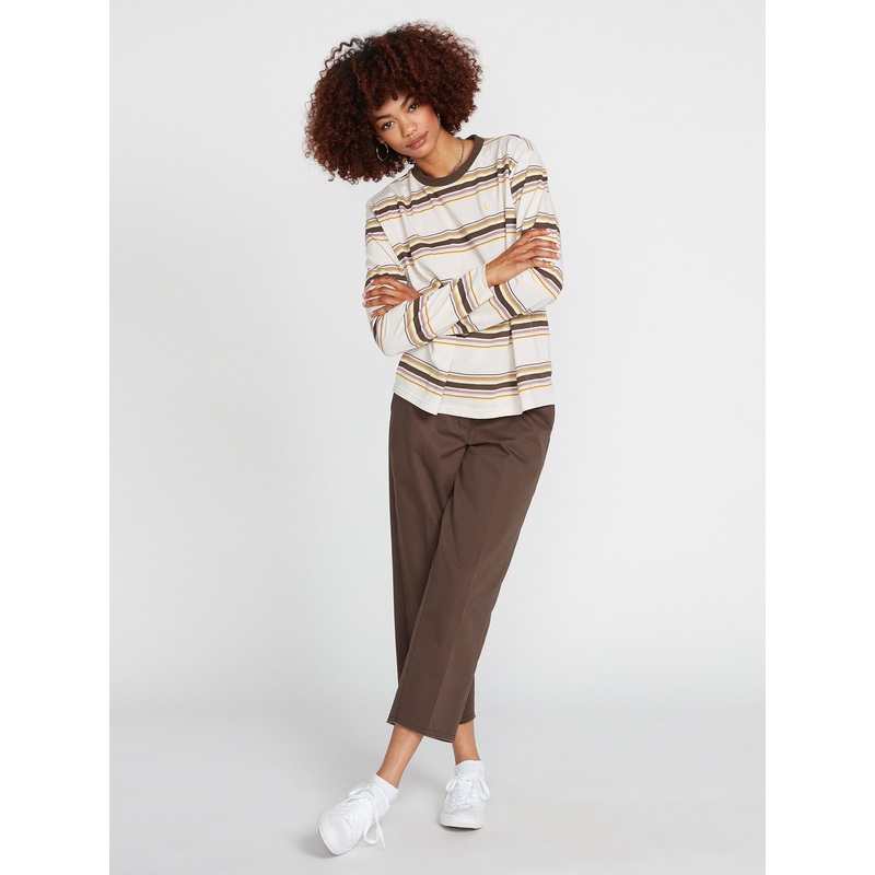 Volcom Party Pack L/S Tee-Ash