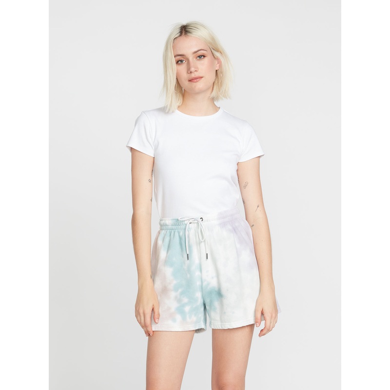 Volcom Truly  Stoked Shorts-Stone Blue