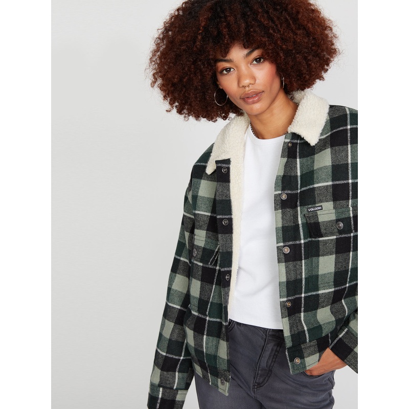 Volcom Weaton Jacket-Dark Pine