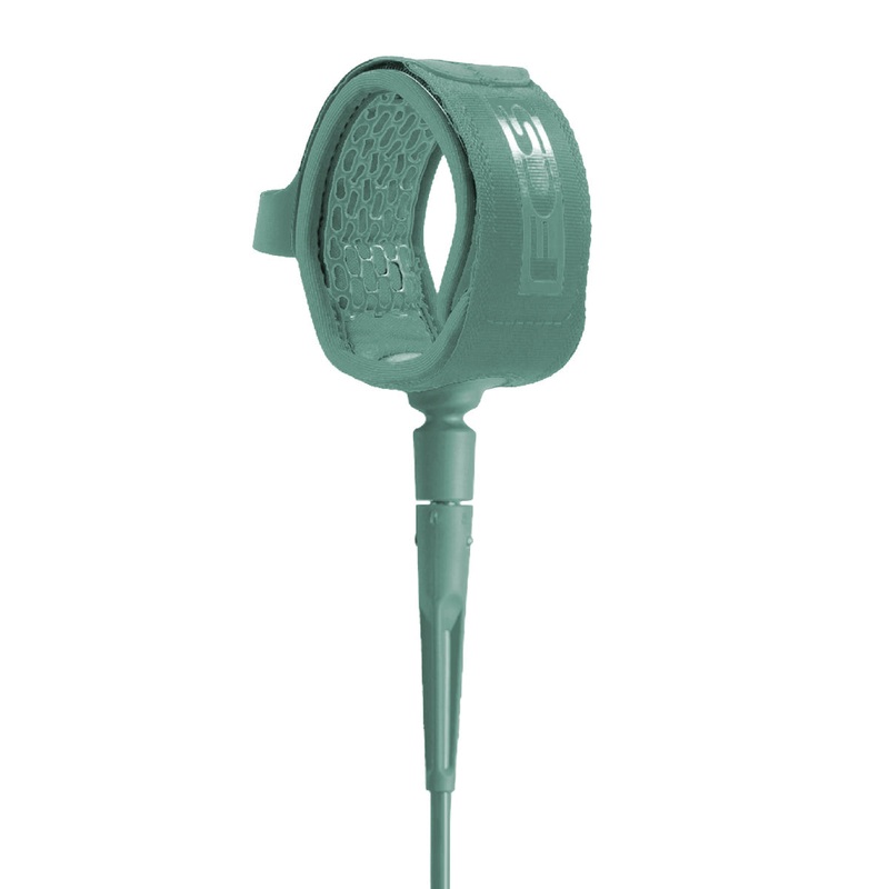 FCS All Round Essential Leash-Eco Green-6′ x 7mm