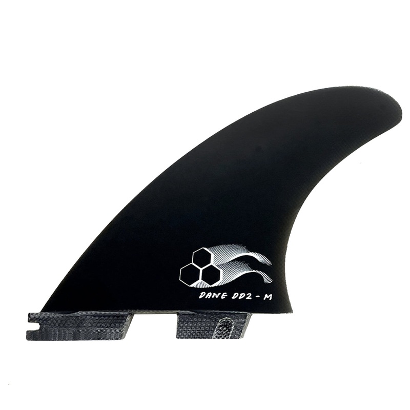 FCS II CI x Dane Reynolds DD2 PG Tri Fin Set-Black-Medium