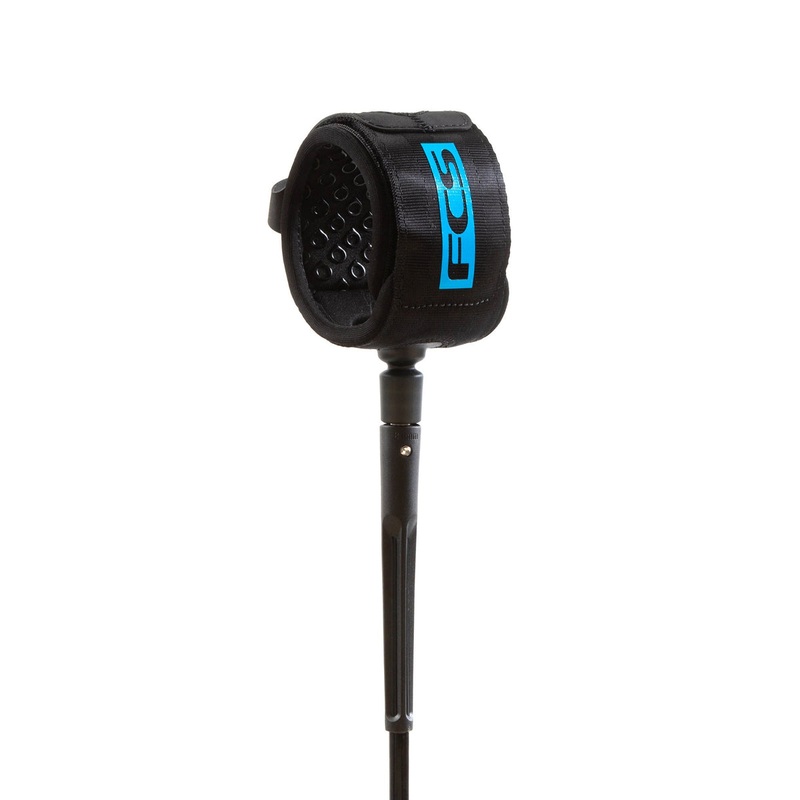 FCS Protect Leash-Black-7′ x 8mm