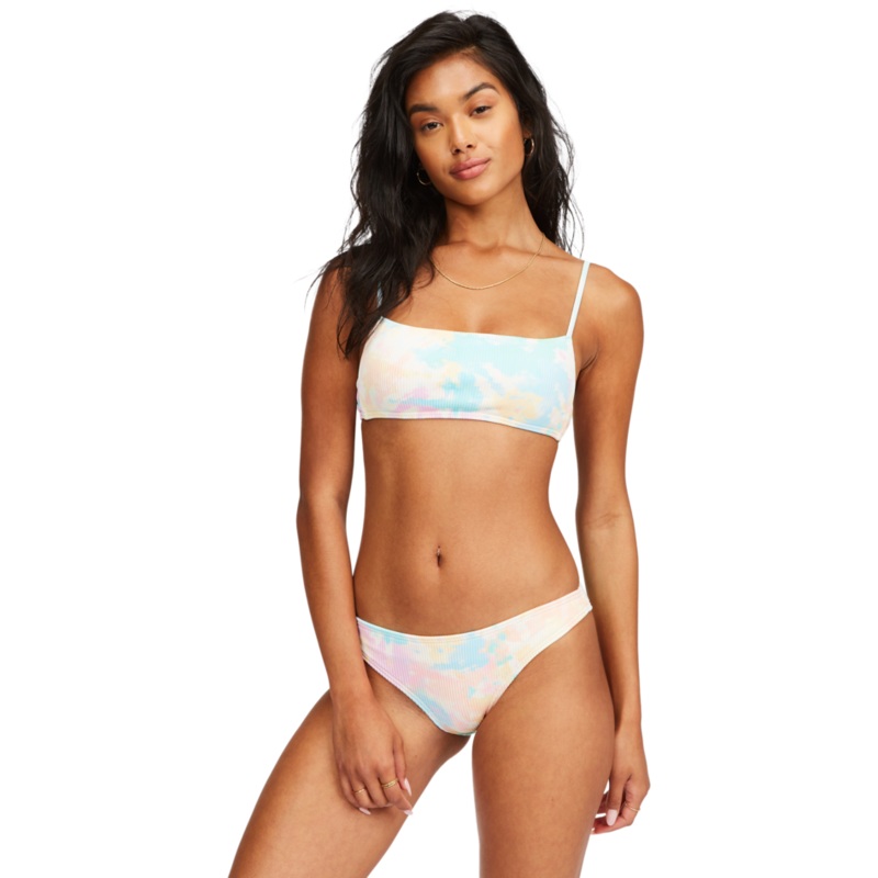 Billabong Rainbow Tide Square Bralette Top-Multi