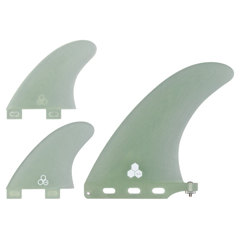 Channel Islands Mid 2+1 Fin Set-4.0″
