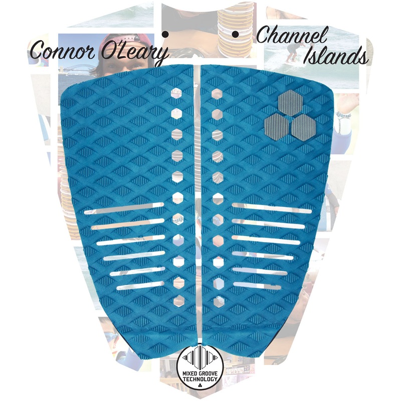 Channel Islands Mixed Groove Flat Traction Pad-Indigo