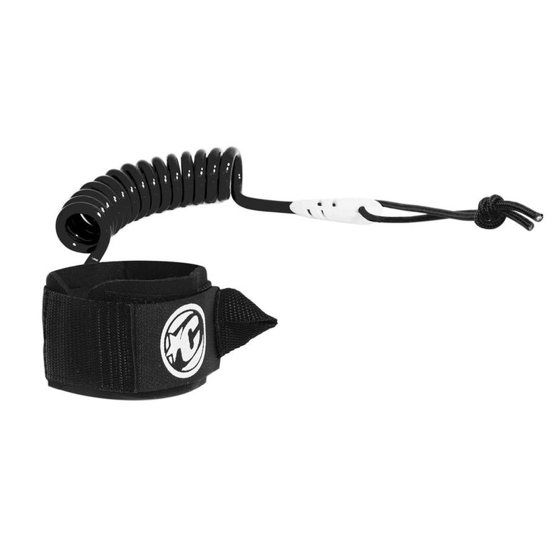 Creatures Coiled Bodyboard Wrist Leash-Black
