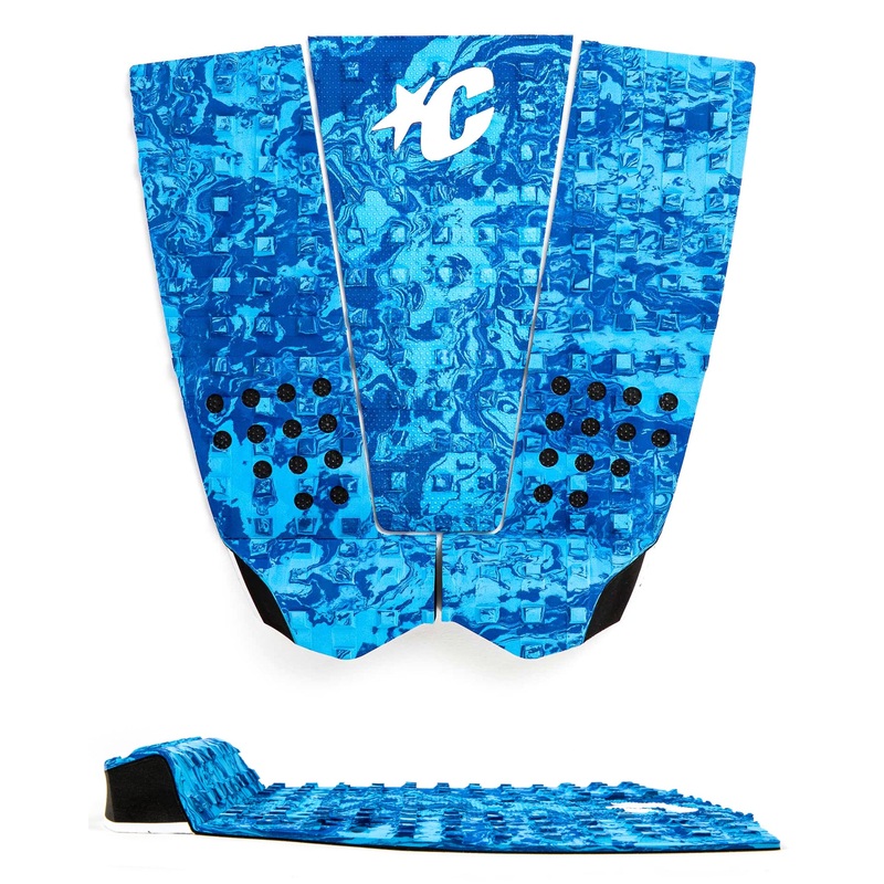 Creatures Italo Ferreira Lite Traction Pad-Cyan Royal Swirl Black