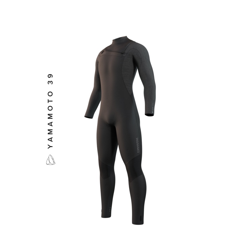 Mystic Majestic 3/2 Front-Zip Wetsuit-Black