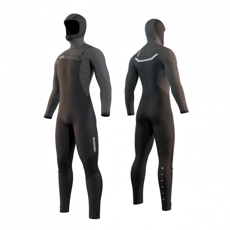 Mystic Volt 6/4/3 Hooded Wetsuit-Black