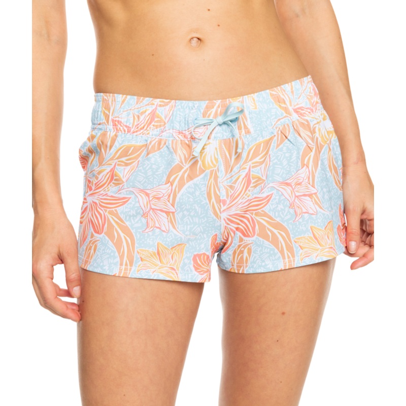 Roxy Island In The Sun 2″ Boardshorts-Cool Blue