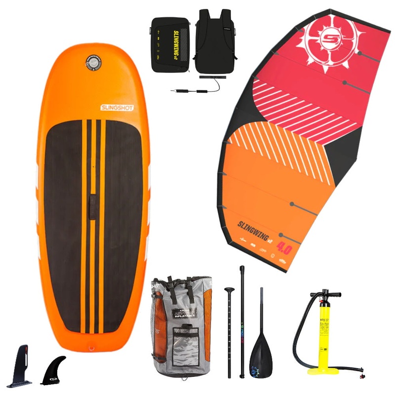 Slingshot Tracker 7′ SUP Package w/ SlingWing V2 6.4m