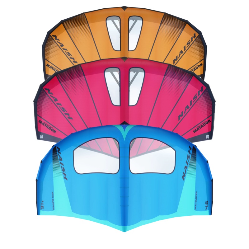 Naish S26 Matador & Wingsurfer Three Wing Package