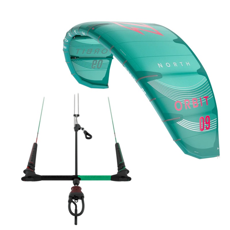 North Orbit 7m Kite Package w/Navigator Bar