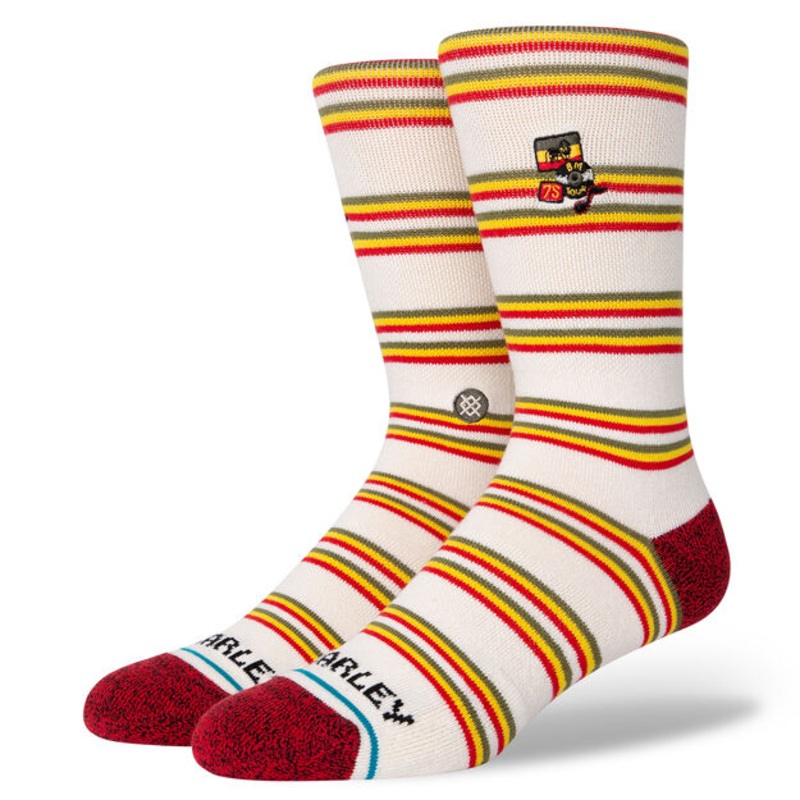 Stance BM 75 Tour Socks-Canvas