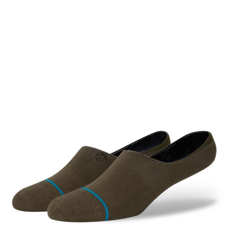 Stance Icon No Show Socks-Green