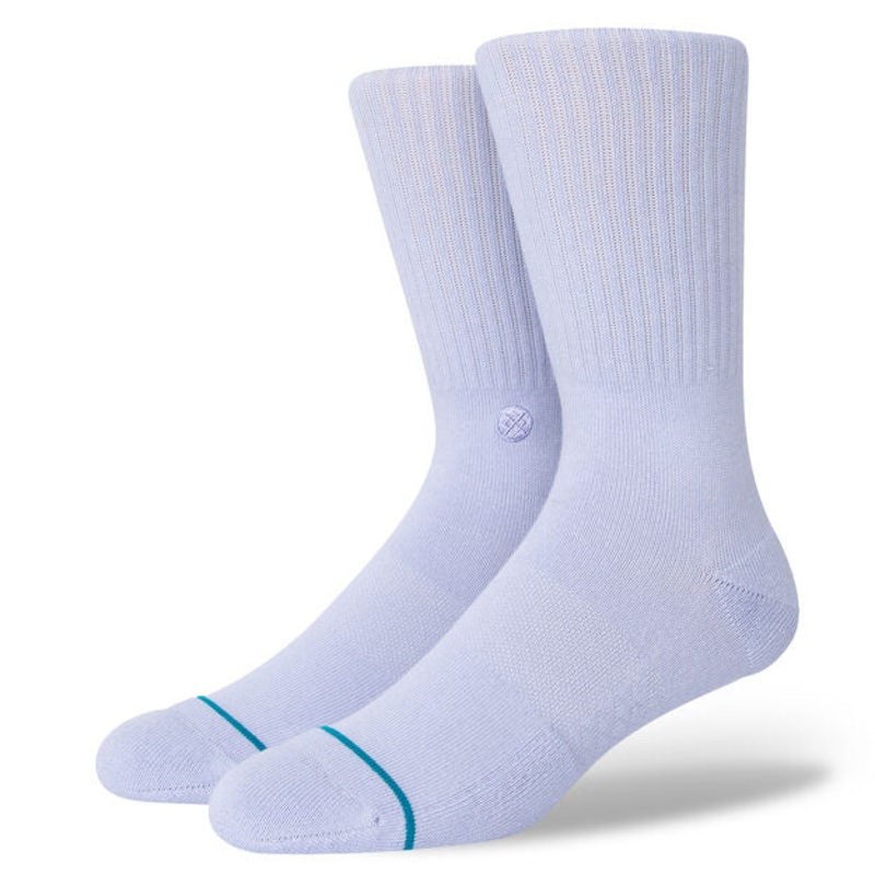 Stance Icon Socks-Lilac Ice