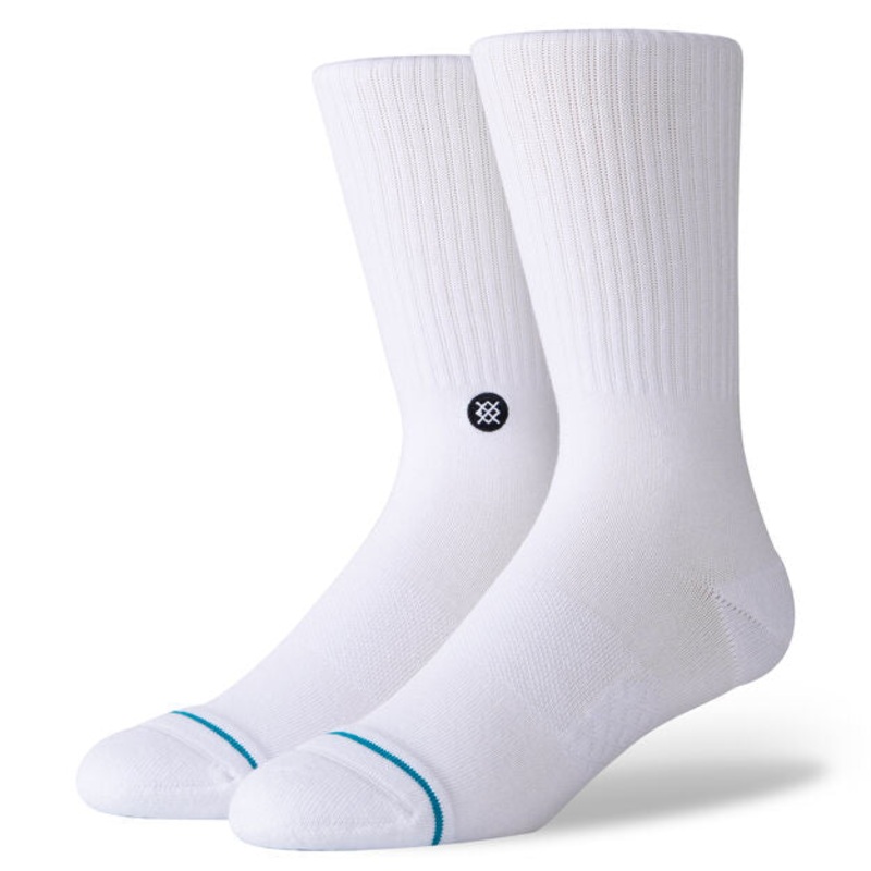 Stance Icon Socks-White Black