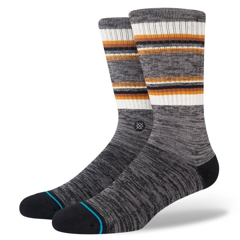 Stance Scud Socks-Charcoal