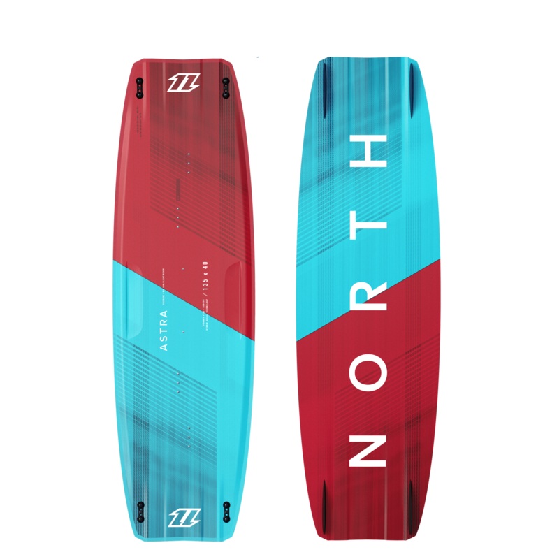 2022 North Astra Kiteboard-Aqua/Ruby
