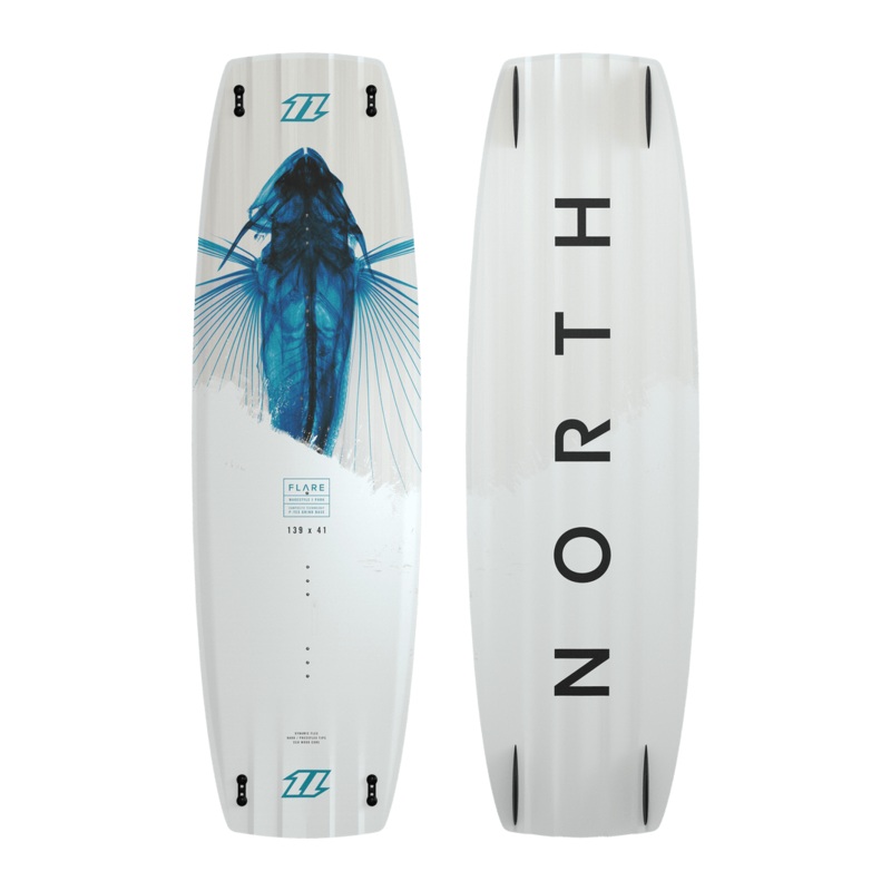 2022 North Flare Kiteboard-White