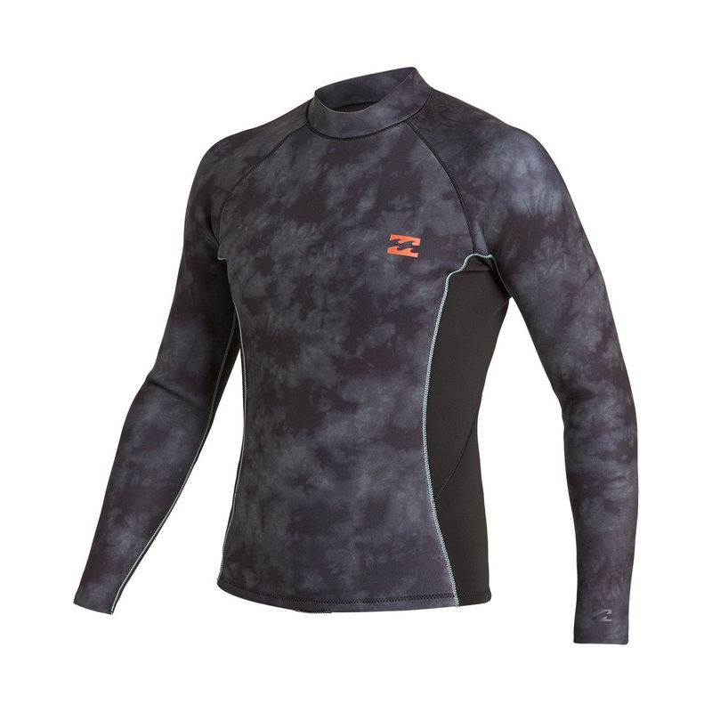 Billabong 202 Revolution Interchange Top-Black Tie Dye