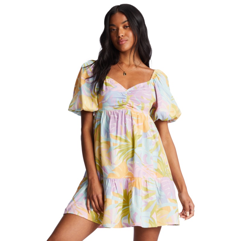 Billabong Be Mine Dress-White/Multi