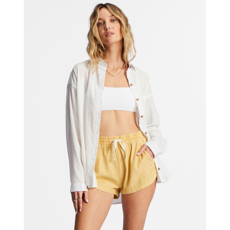 Billabong In The Tide L/S Shirt-Salt Crystal