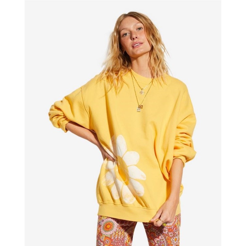 Billabong Ridin Happy Sweatshirt-Brighter Days