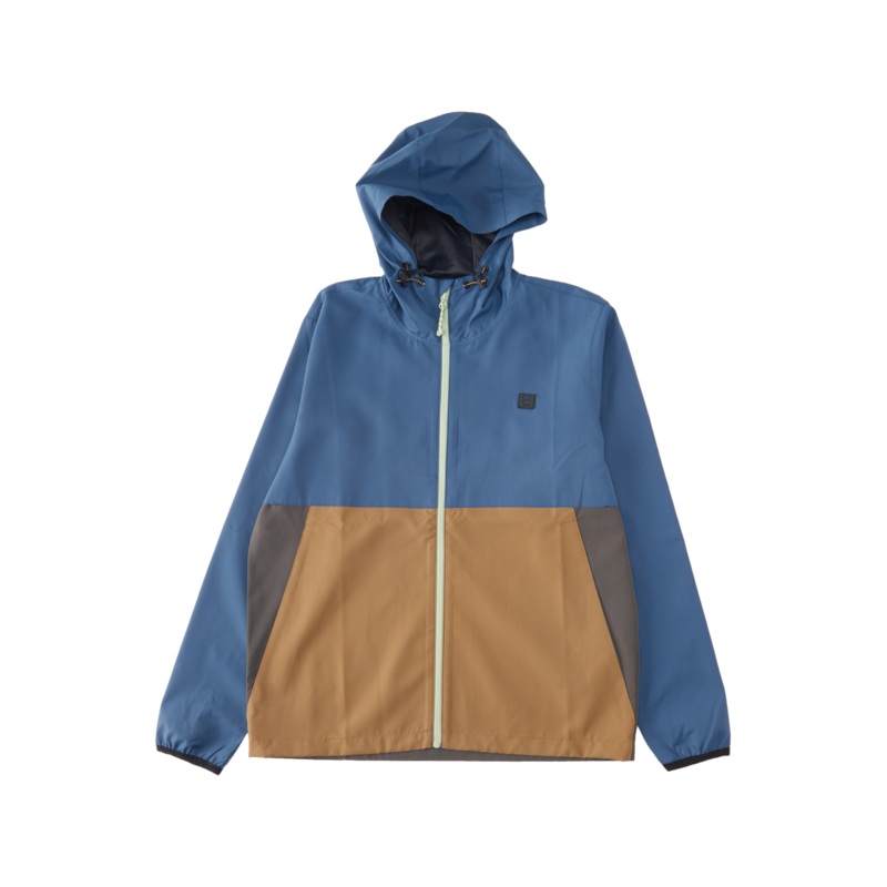 Billabong Transport Windbreaker Jacket-Space Blue