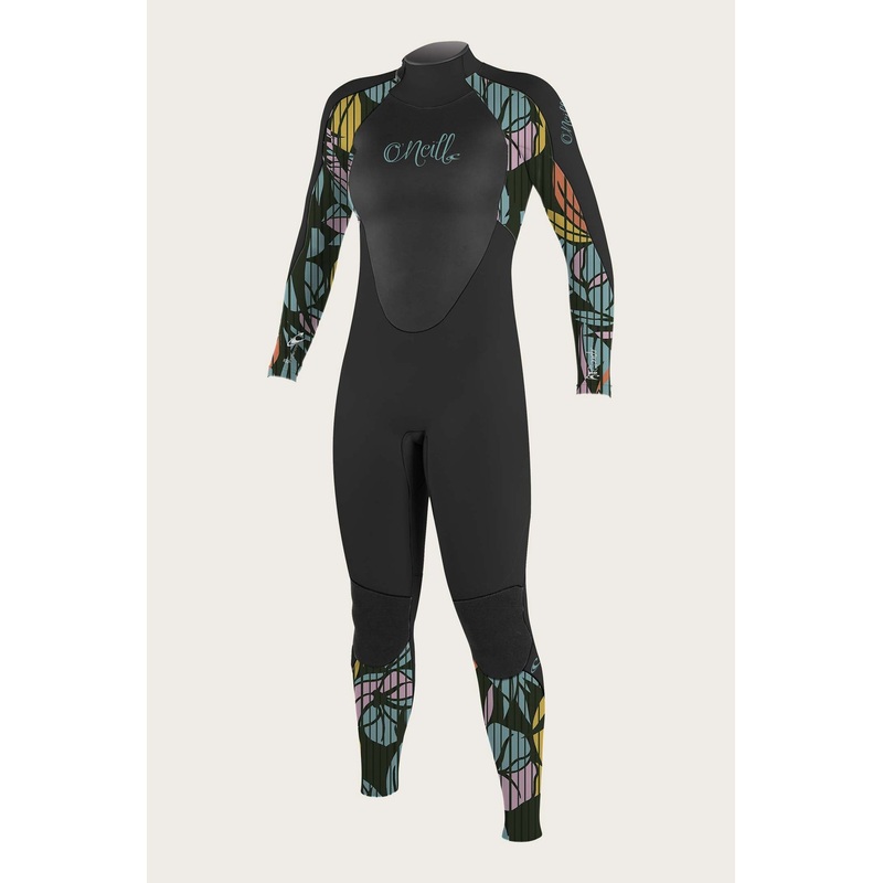 O’Neill Girl’s Epic 4/3 BZ Wetsuit-Blk/Baylen/Blk