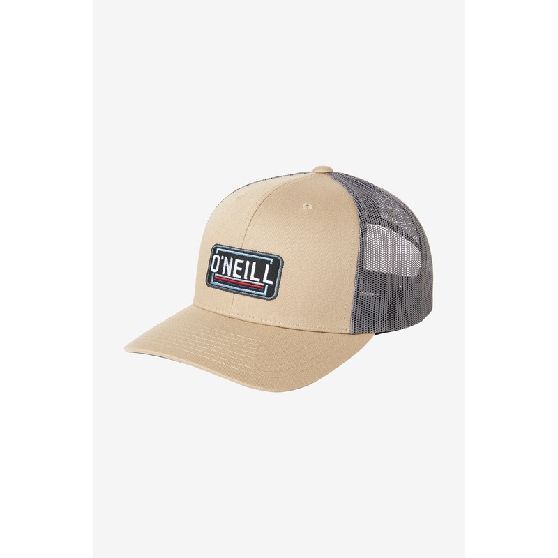 O’Neill Headquarters Trucker Hat-Khaki