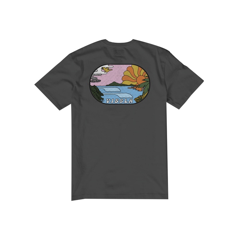 Vissla Portal Pocket Tee-Phantom