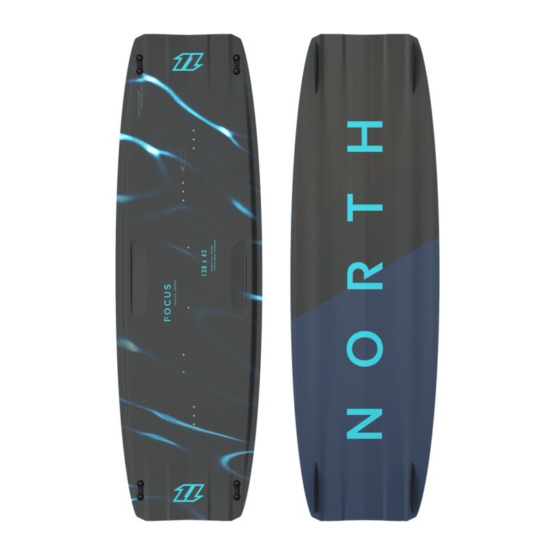 2022 North Focus Hybrid Kiteboard-Black