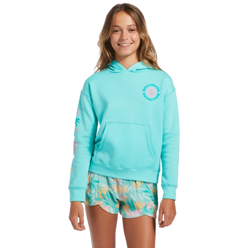 Billabong Paradise Is Here Sweatshirt-Light Lagoon