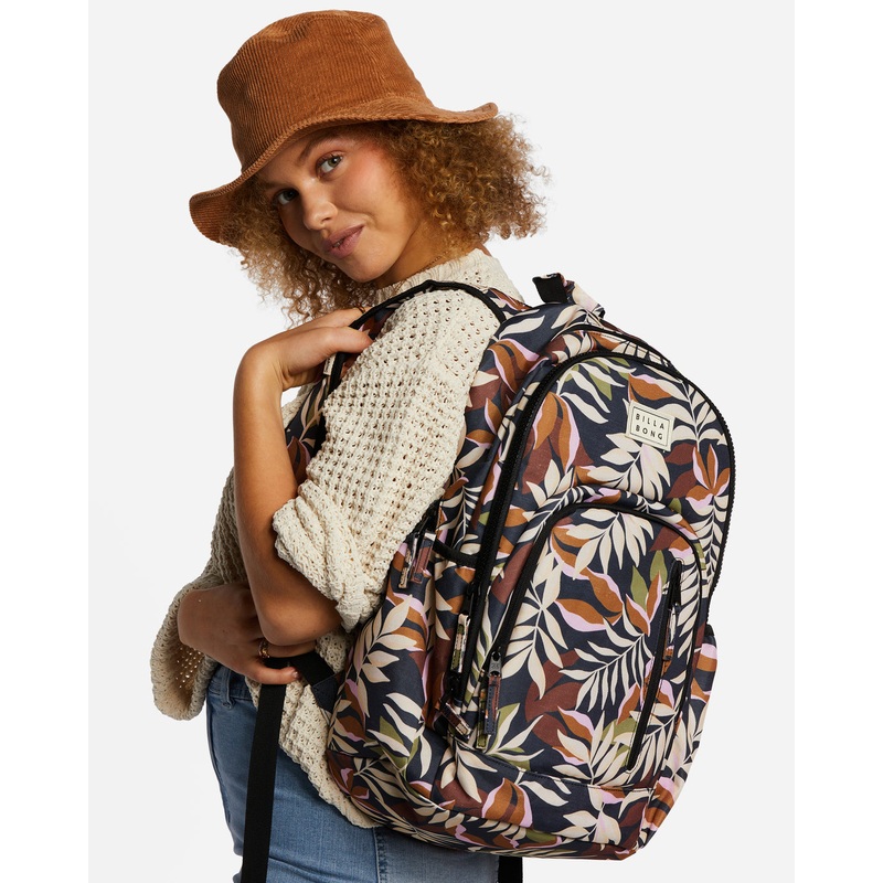 Billabong Roadie Backpack-Black Sands 1