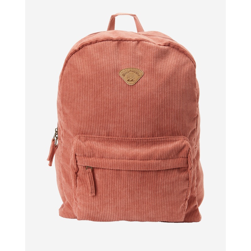 Billabong Schools Out Cord Backpack-Rose Dawn