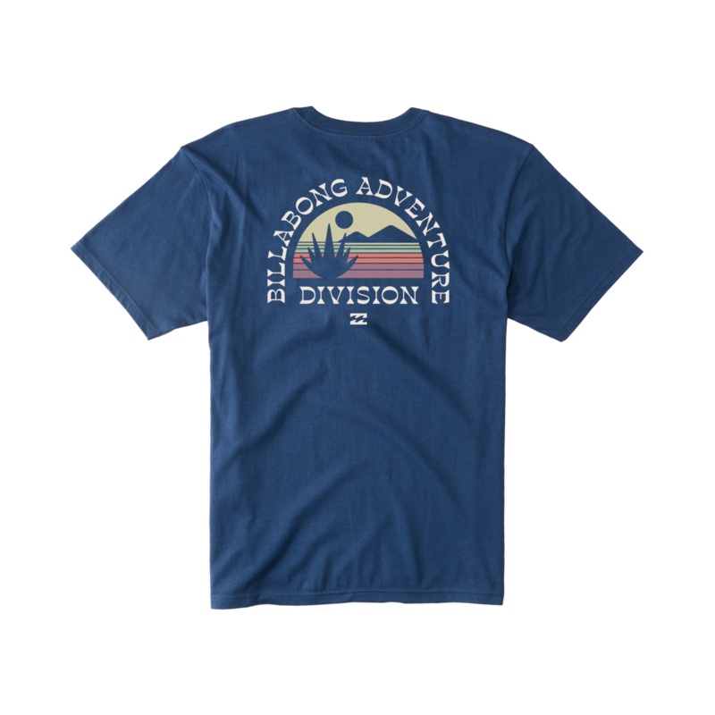 Billabong Sun Up Tee-Space Blue