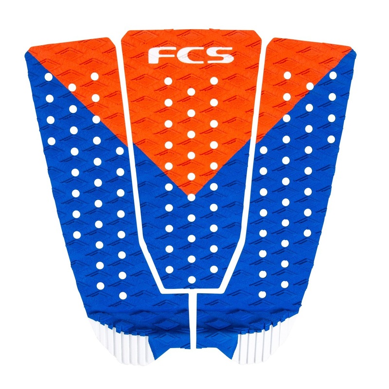 FCS Kolohe Andino KA Traction Pad-White/Blue