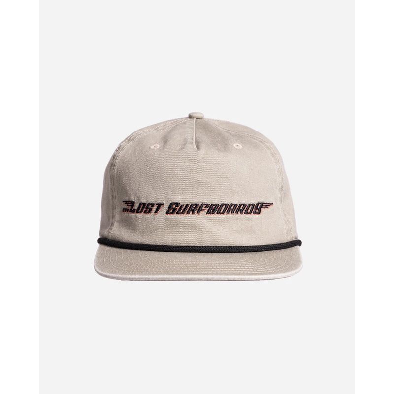 Lost Surfboards Snapback Hat-Cement