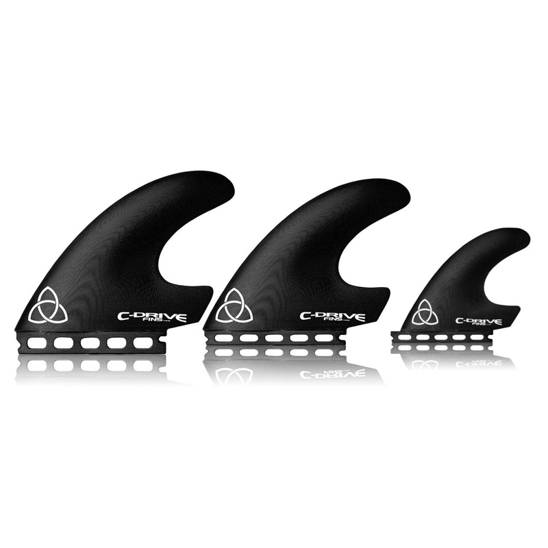 NVS C-Drive Futures Apex Twin + Stabilizer Fin Set