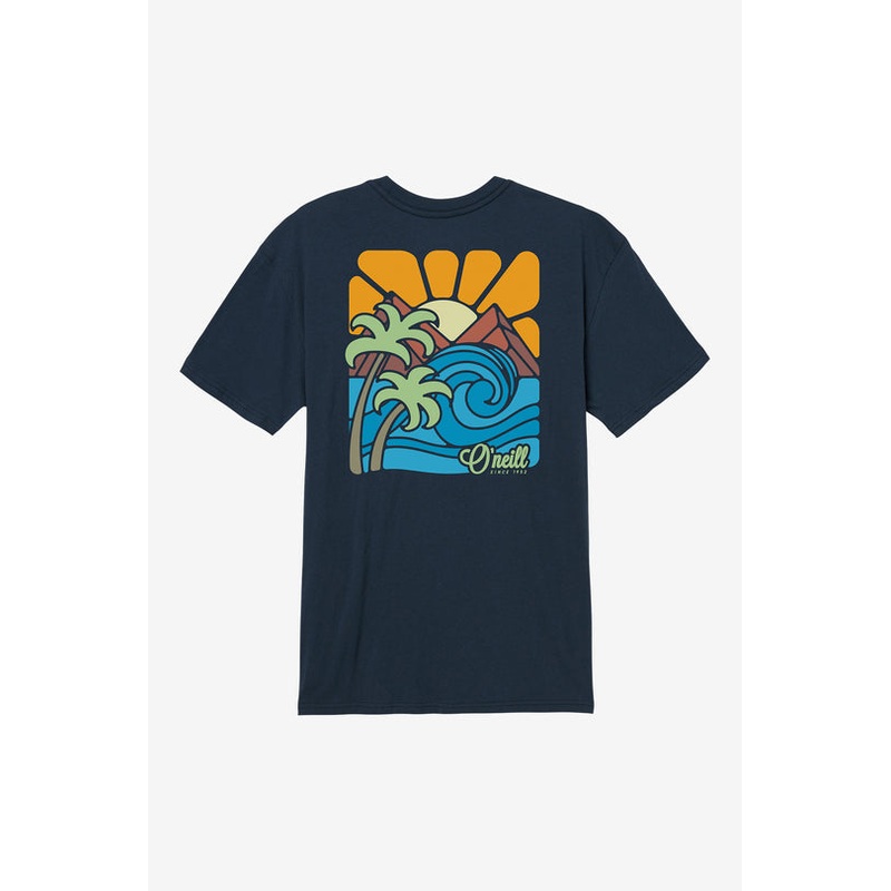 O’Neill Promised Land Tee-New Navy