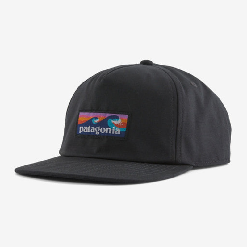 Patagonia Boardshort Label Funfarer Hat-Ink Black