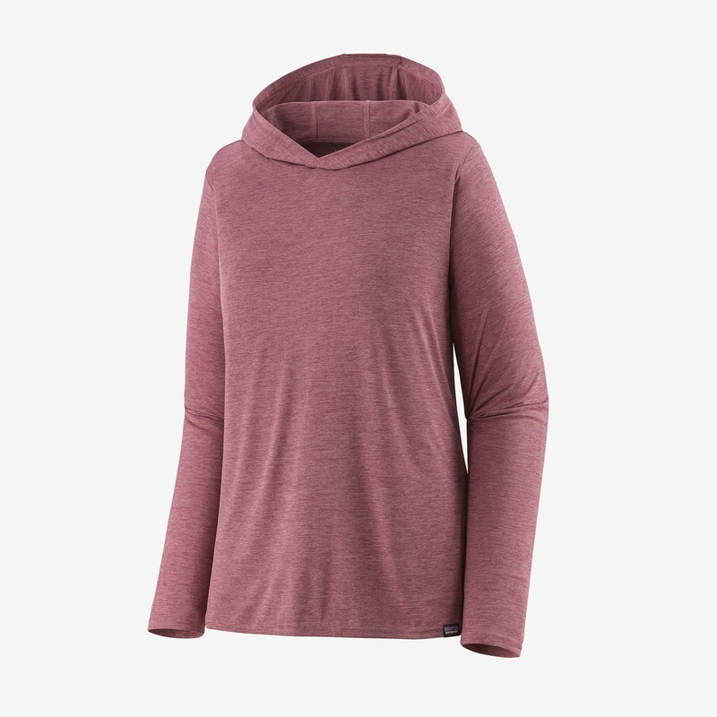 Patagonia Cap Cool Daily Hooded L/S Tee-Evening Mauve – Light Evening Mauve X-Dye