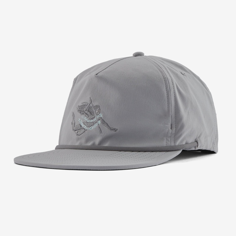 Patagonia Merganzer Hat-Defend Our Oceans: Salt Grey