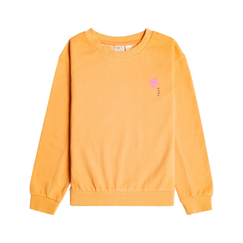 Roxy Oh Happy Day A Sweatshirt-Mock Orange
