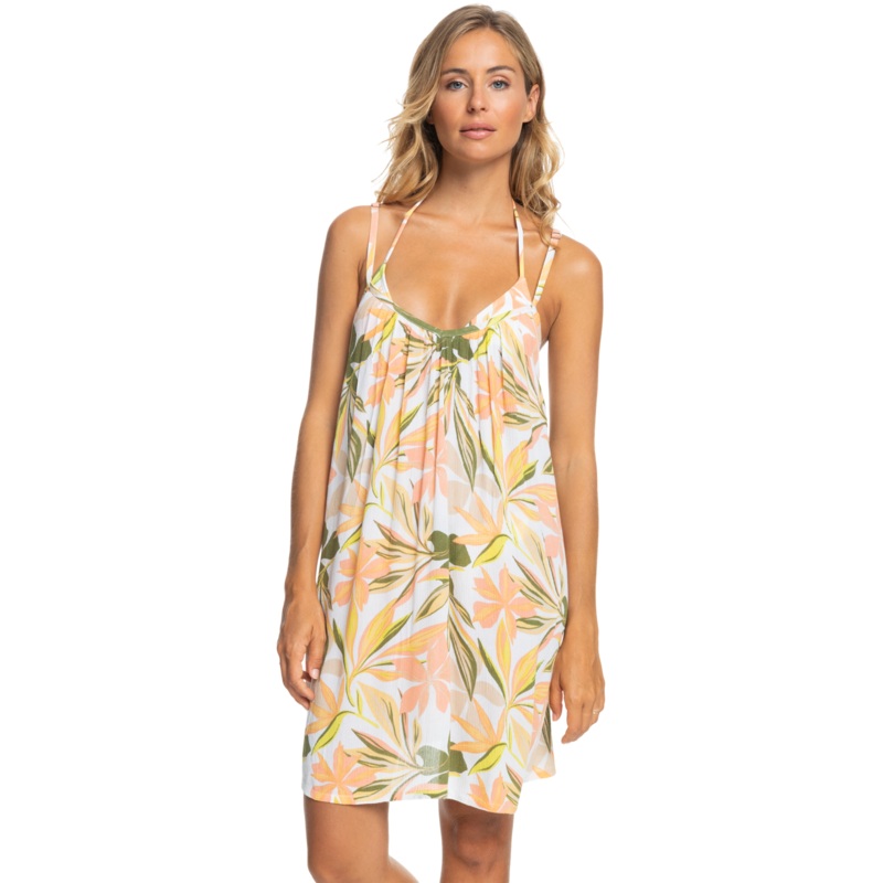 Roxy PT Summer Adventures Dress-Bright White