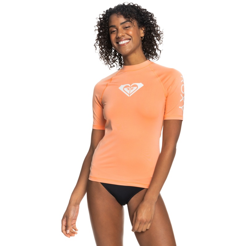 Roxy Whole Hearted Rashguard-Papaya Punch